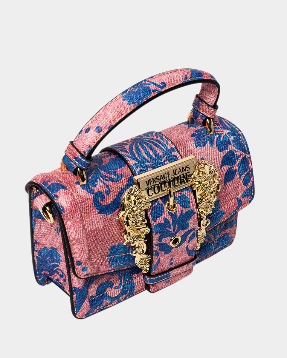 VERSACE JEANS COUTURE JACQUARD SHOULDER BAG Tozzibologna