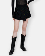 MSGM-PANT-SKIRT WITH STRASS-Tozzibologna.com