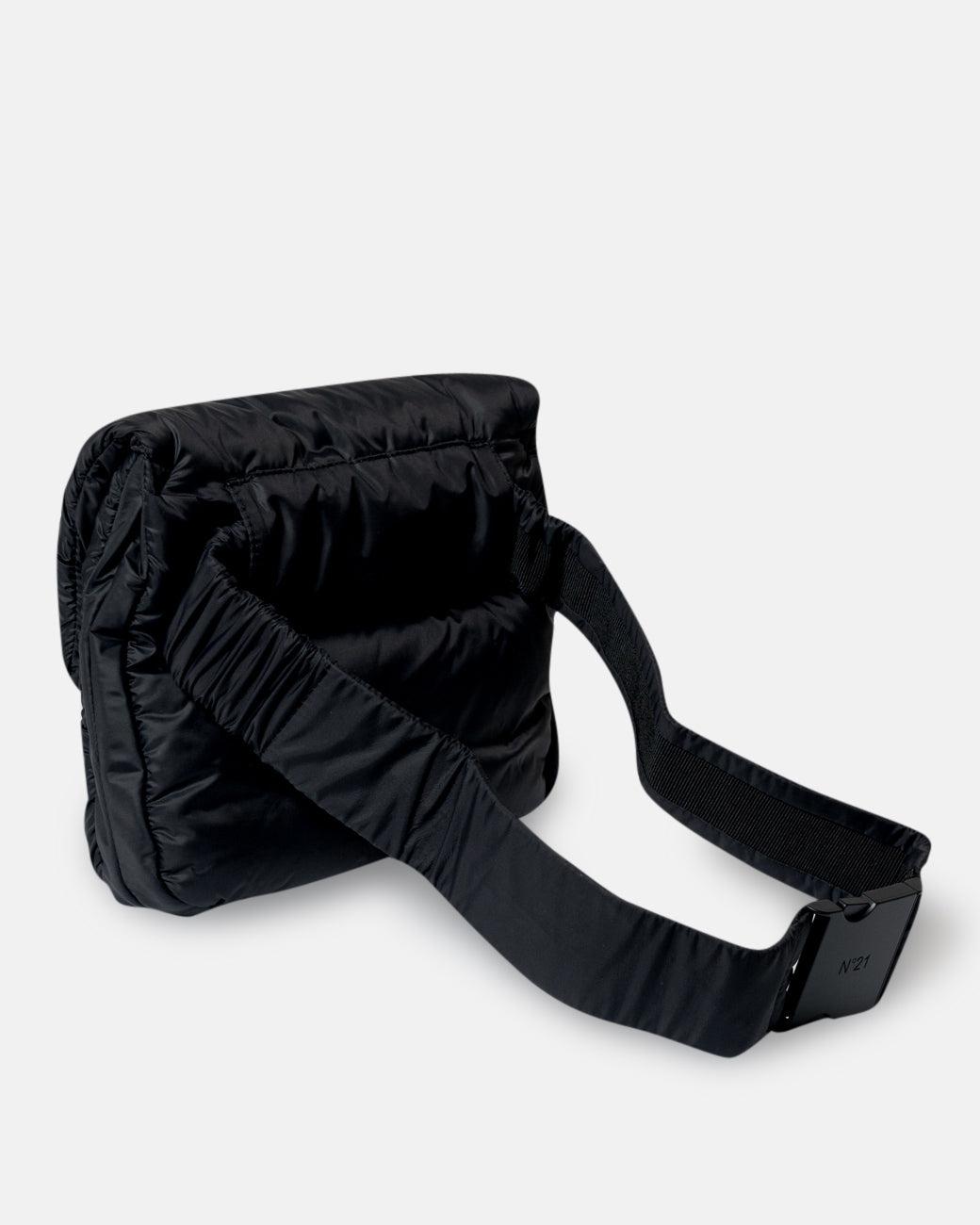N21-QUILTED BELLY BAG WITH LOGO-2000001524664-Tozzibologna.com