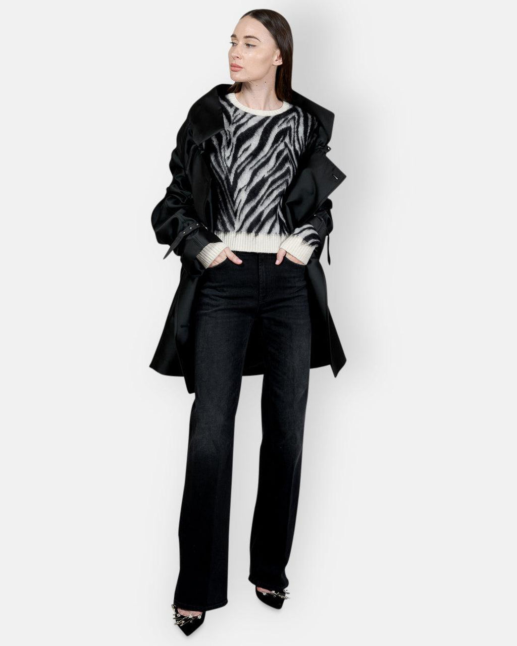 N21-ZEBRA PATTERN SWEATER-Tozzibologna.com