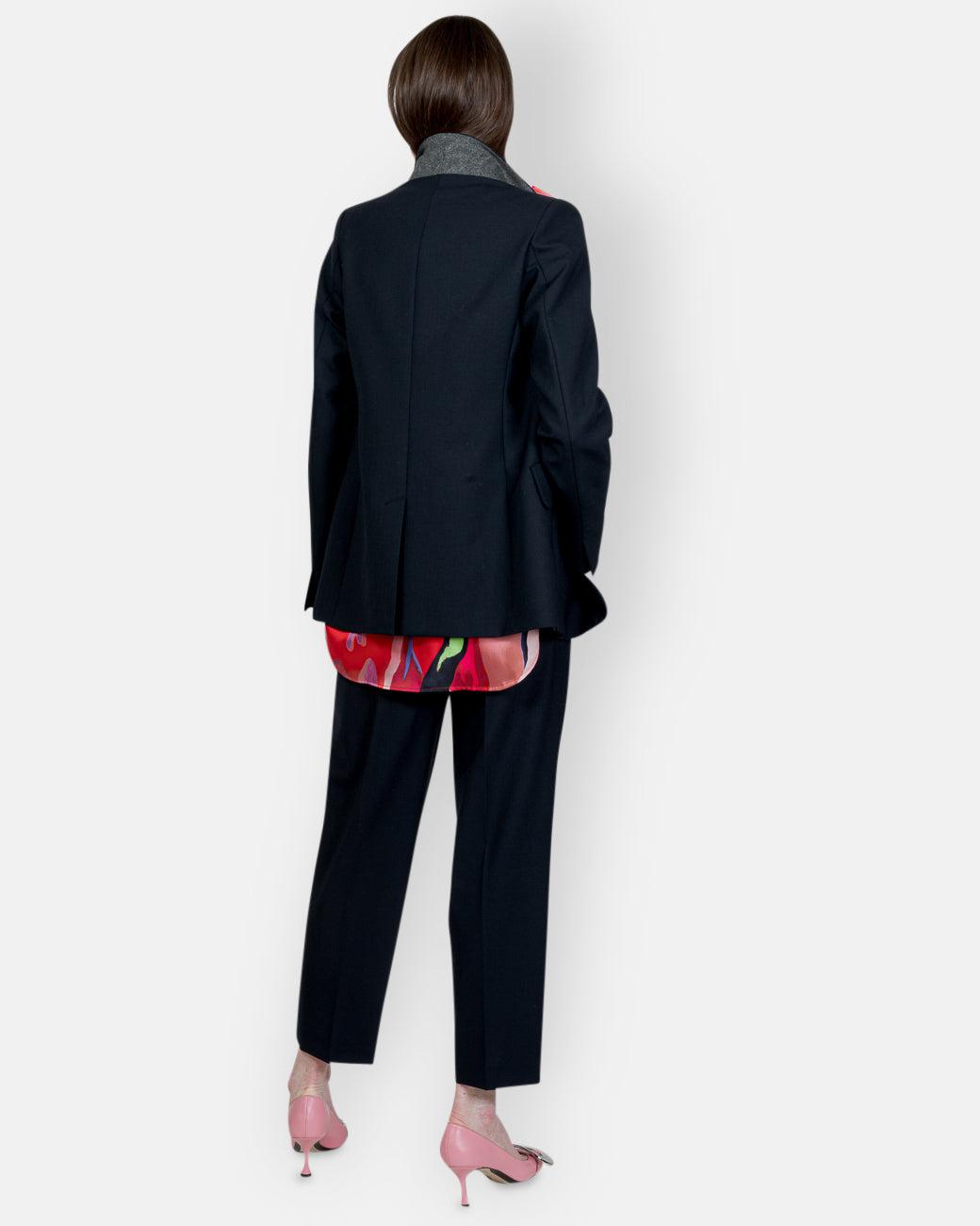 SEMI-COUTURE-WOOL BLAZER JACKET-Tozzibologna.com
