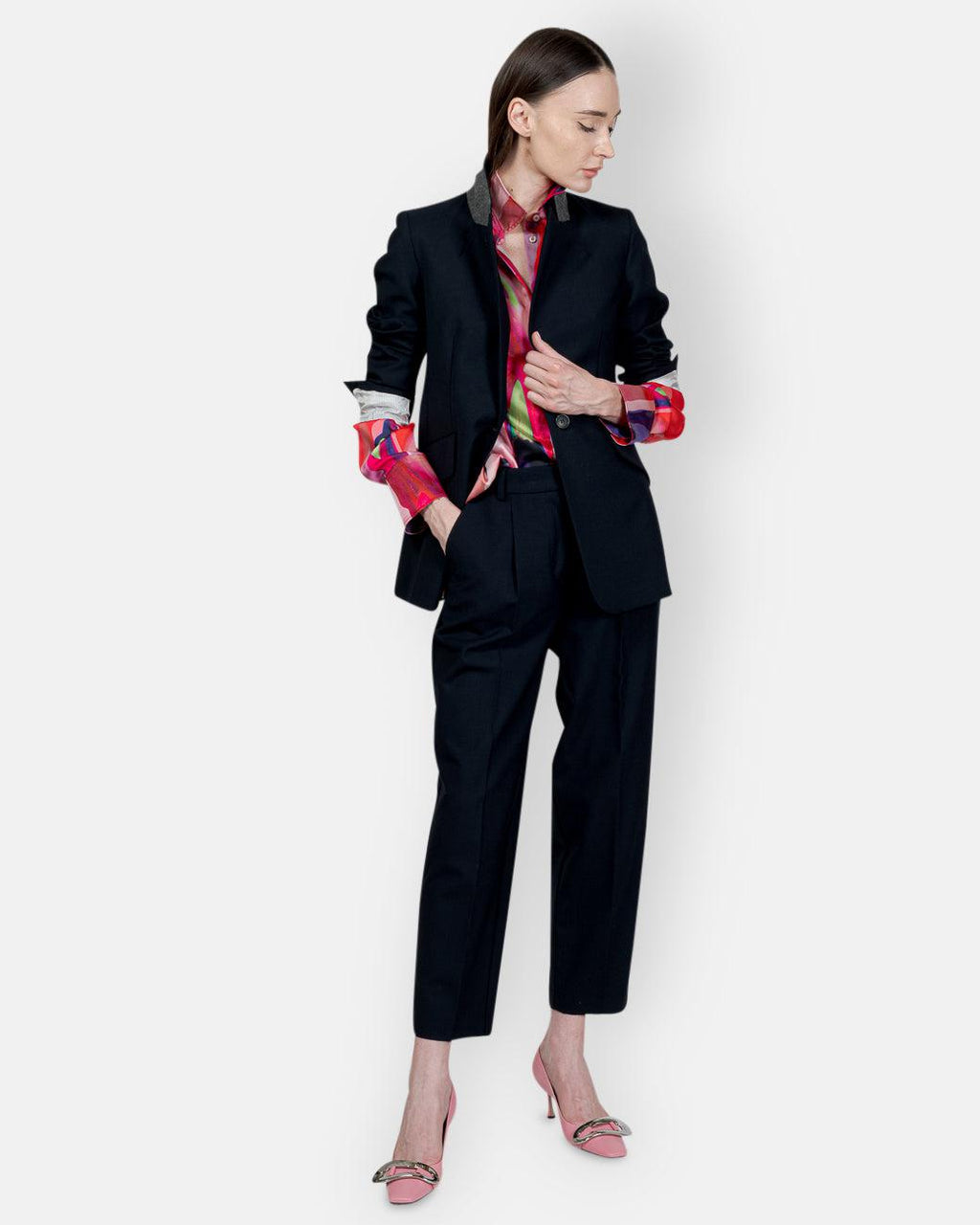 SEMI-COUTURE-WOOL BLAZER JACKET-Tozzibologna.com