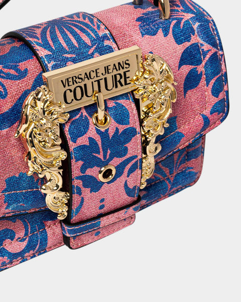 VERSACE JEANS COUTURE JACQUARD SHOULDER BAG Tozzibologna
